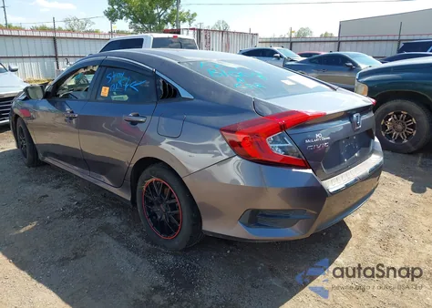 2016 Honda Civic Lx from USA, damaged, VIN 19XFC2F51GE226565